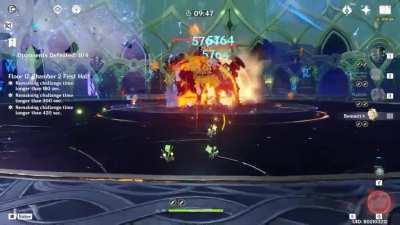 Im inlove with this burning melt ganyu