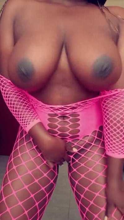 Using my big tits to get you excited