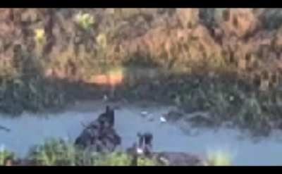 Junta drone footage captures Arakan Army's failed assault on Border Guard Police Battalion No. 5 in Maungdaw, Rakhine State. November 2024.