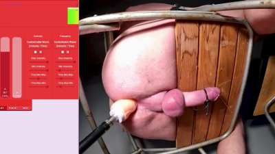 How would you behave? Imagine yourself in this chair.🙂  *Explanation: this is our live control session hosted on xtoys