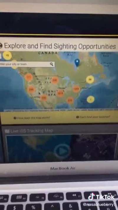 check to see if it's passing over you International Space Station