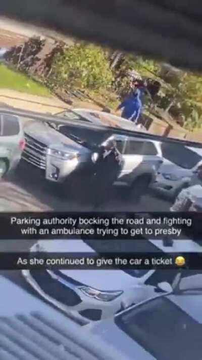 This ticket is more important than a human life!