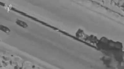 IDF attacks missile launchers en-route to Tehran.