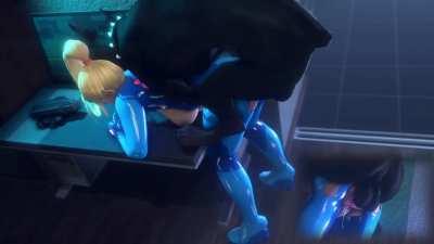 Samus found a rare space dog and got a bit too excited (Noname55)