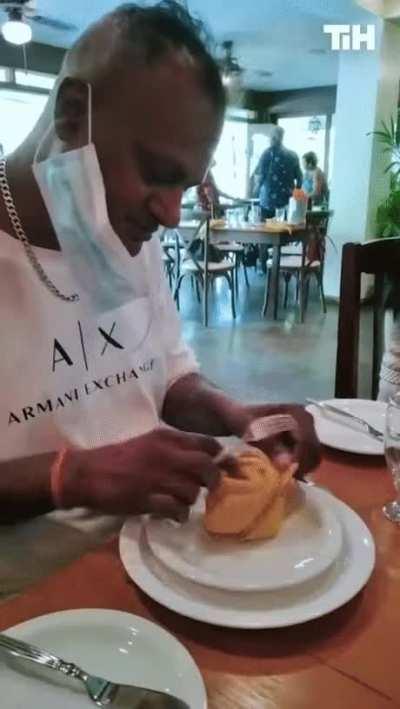 What kind of pastry is thi- oh...