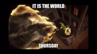 It is The World Thursday