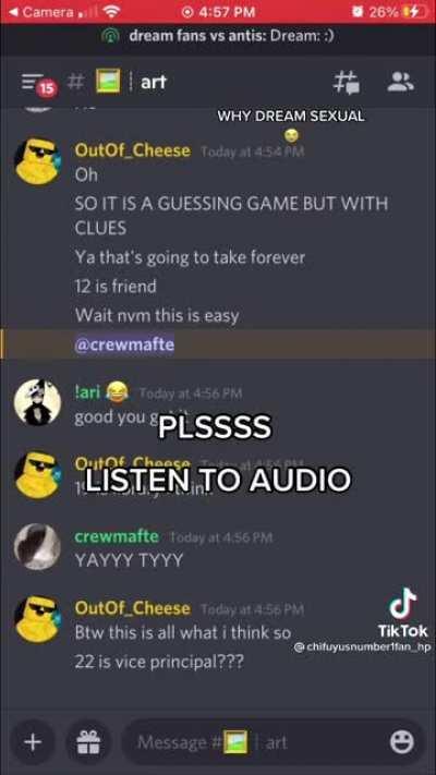 Girl talks about being “dreamsexual” and everyone is just silent