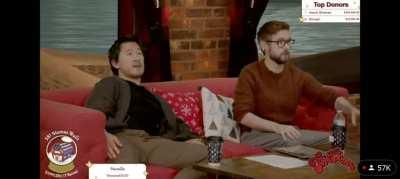 Mark and his perfectly cut scream