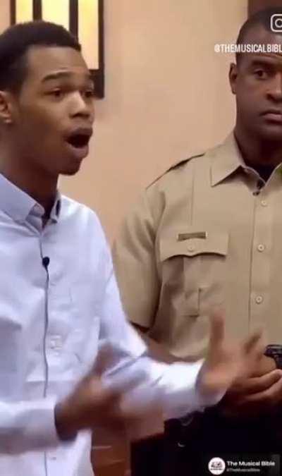 Bro thought he’s on high school musical