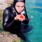 This fish likes to be held