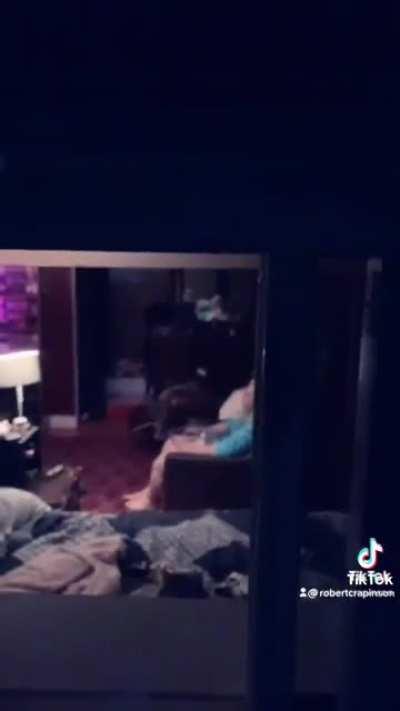 The second hello he sounded desperate