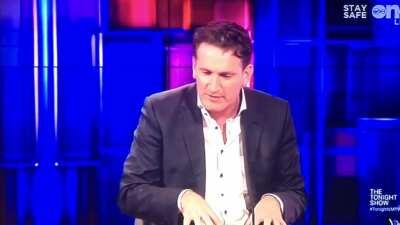 “He’s useless. He’s absolutely useless. He’s as useless as a marzipan dildo.”