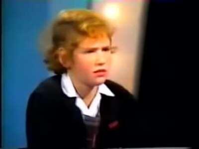 [Poetry] Girl gets answer very wong.