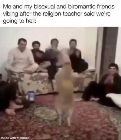 If God doesn’t want us, then we’re fine chilling with Satan