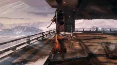 Genichiro new move Slow Motion