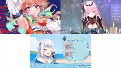 Kiara X Calli X Gura Hinotori Remix! All we need is Ame and Ina now to complete the ultimate mashup!