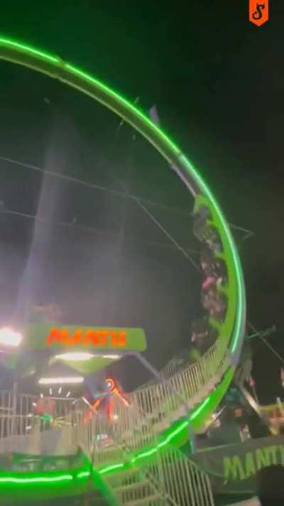 I would give the owner bonus points if he would catch that back to his mouth.