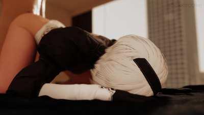 2B (stickercake) [Nier Automata]