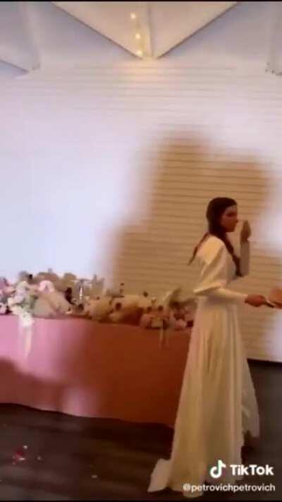 Let me help you cut the cake