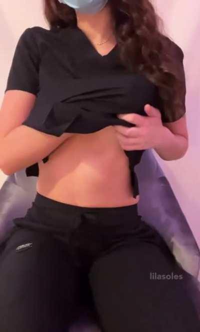 Everyone loves a naughty nurse but what about a super horny med student?