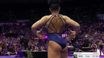 WVU’s Kendra C. has such a beautiful solid build