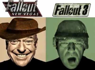 POV: You are a New Vegas Enjoyer start singing Big Iron near a fallout 3 fan
