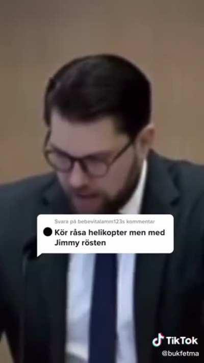 Jimmie har ett meddelande för alla svenska medborgare.