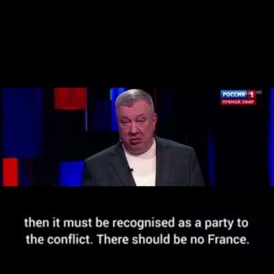 Russian deputy Andrei Gurulyov suggests that nuking France or Britain would suffice to scare the West and end the support for Ukraine
