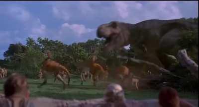 Jurassic Park but every dinosaur is Zach Hadel