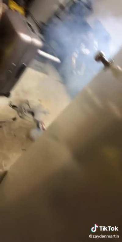 Realme? phone exploded