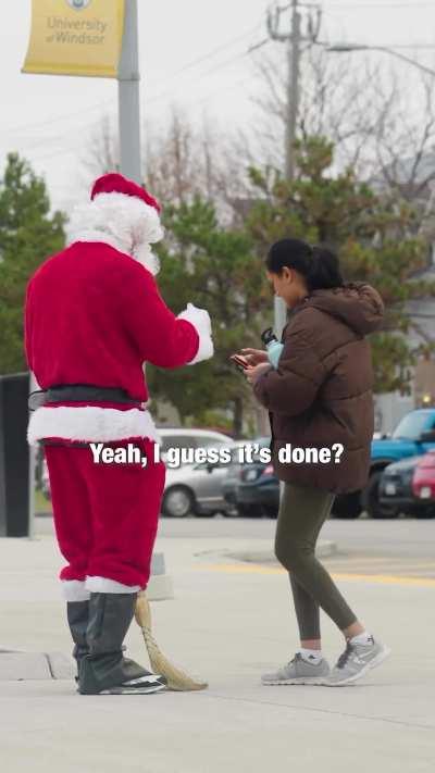 Who says Santa isn't real 