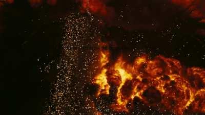 Absolutely incredible way to start a film. Cant get over it. Powerful quote too. 