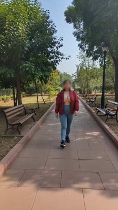 Would you stop and stare if you caught me like this in public ? [f]