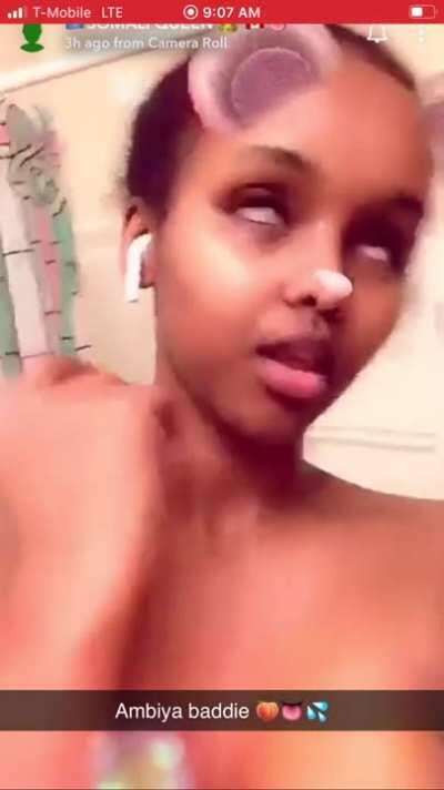 Somali former Quran teacher turned bad 🍑 🍑 @ambiyo1