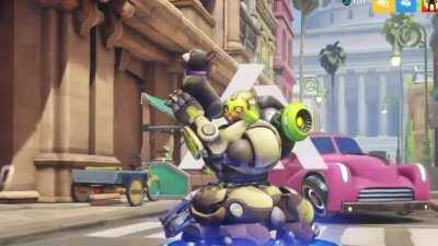 Here's a little glitch I got while opening a lootbox a while back