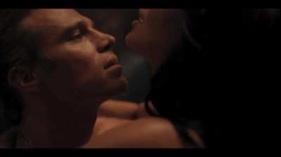 Kim with her first sex scene