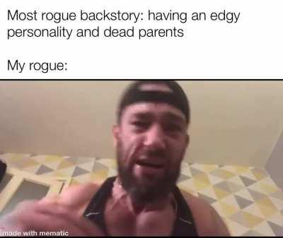 I should mention that I mixed in some barbarian into my rogue