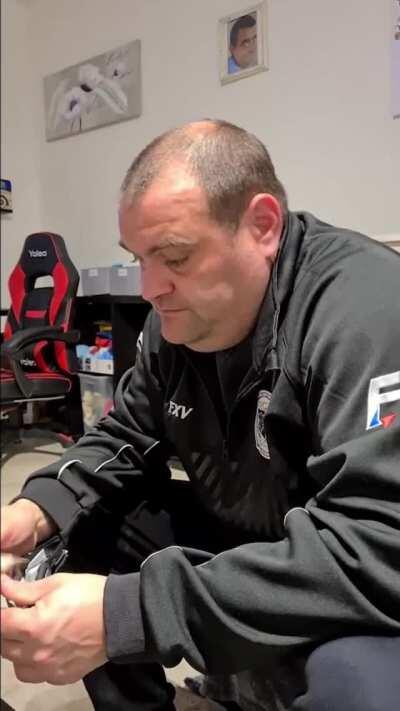 Dad dies inside after his son outsmarts him