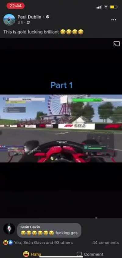 I'm restarting, ya fat fooking prick..