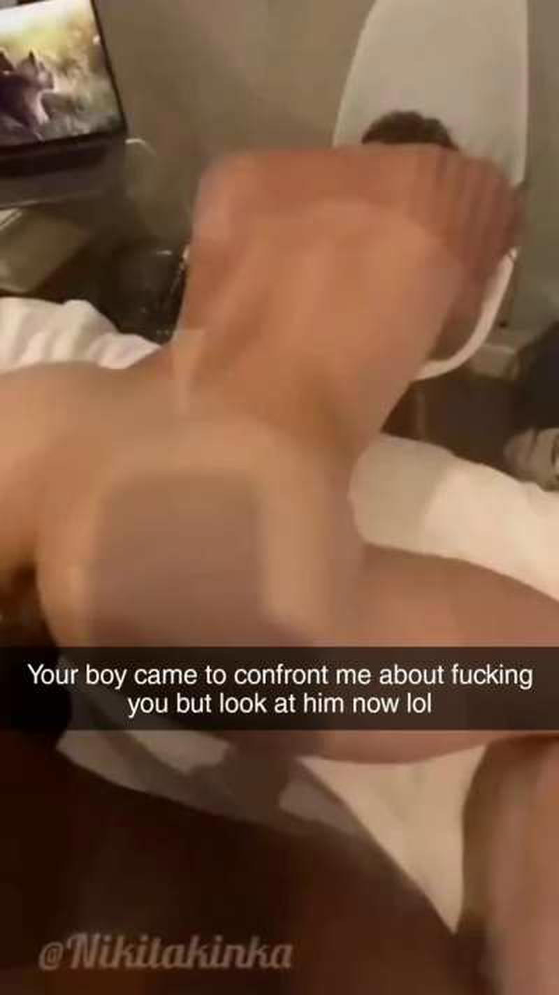 He cucked you, then he fucked you