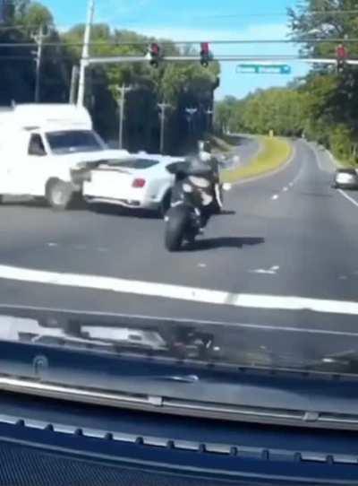 His luckiest day so far