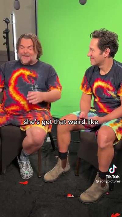 Jack Black's reaction to Elle Fanning having the biggest crush on him