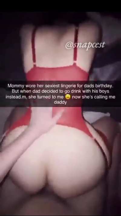 Mom's birthday present to my dad 🍑