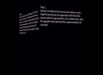 Anyone got anymore of these videos? I got the meth one, nitroglycerin, pipe bomb and nuclear fusion. I need more