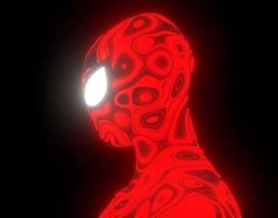 Spider-Man Abstract Art