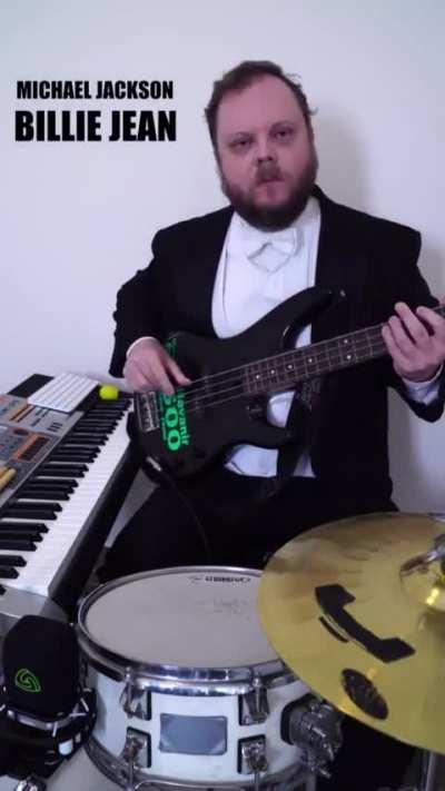 The man has some surprising talent