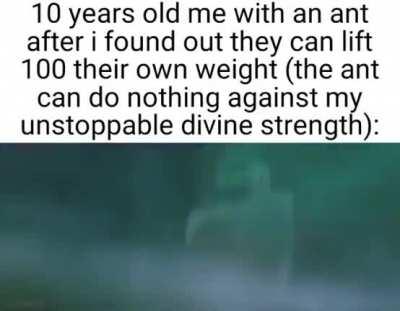 You are strong. But not enough