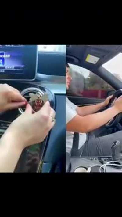 She did this the entire day