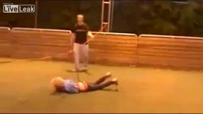 Human slingshot - what could go wrong?