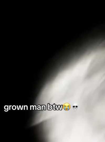 I think bro got a little too scared 🤣🤣🤣